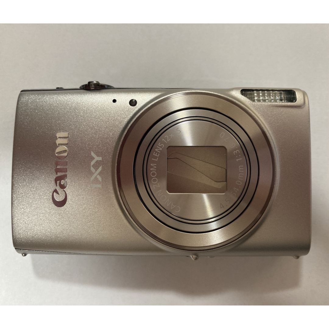 顔笑顔認識機能本体重量【新品・未使用】デジカメ　シルバー　Canon IXY 650 SL