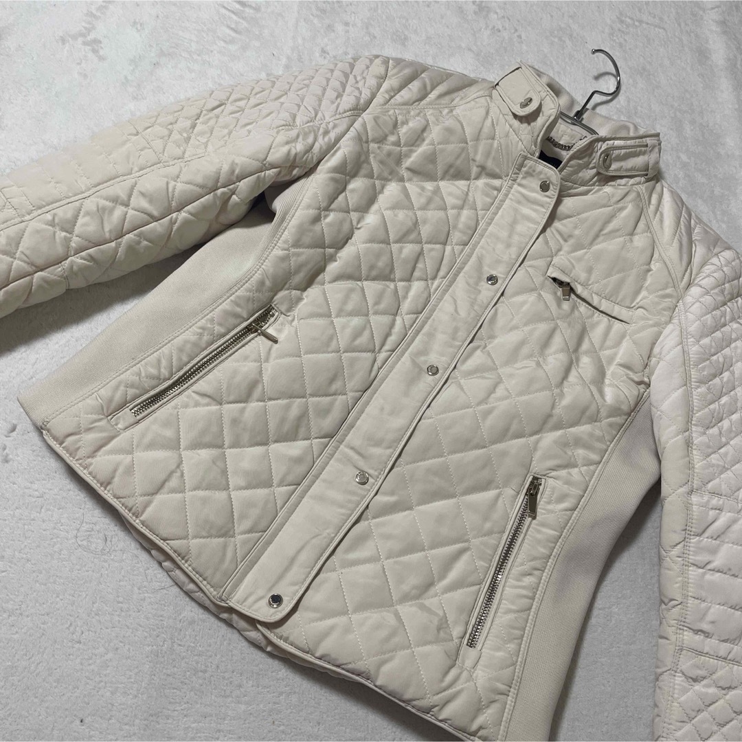 ZARA(ザラ)のザラ　ウーマン　レディース　中綿キルティングジャケット　Lサイズ レディースのジャケット/アウター(ブルゾン)の商品写真