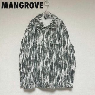 マングローブ(Mangrove)のcu112/MANGROVE/マングローブ/デニム 総柄ジャケット ユニセックス(その他)