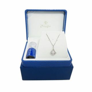 クロスフォー(Crossfor)の【Jewellery】 Crossfor NewYork　クロスフォー シルバーネックレス　人工石　新品未使用品(ネックレス)