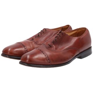 アレンエドモンズ(Allen Edmonds)の古着 アレンエドモンズ ALLEN EDMONDS Byron ストレートチップシューズ USA製 US101/saa009635(ドレス/ビジネス)