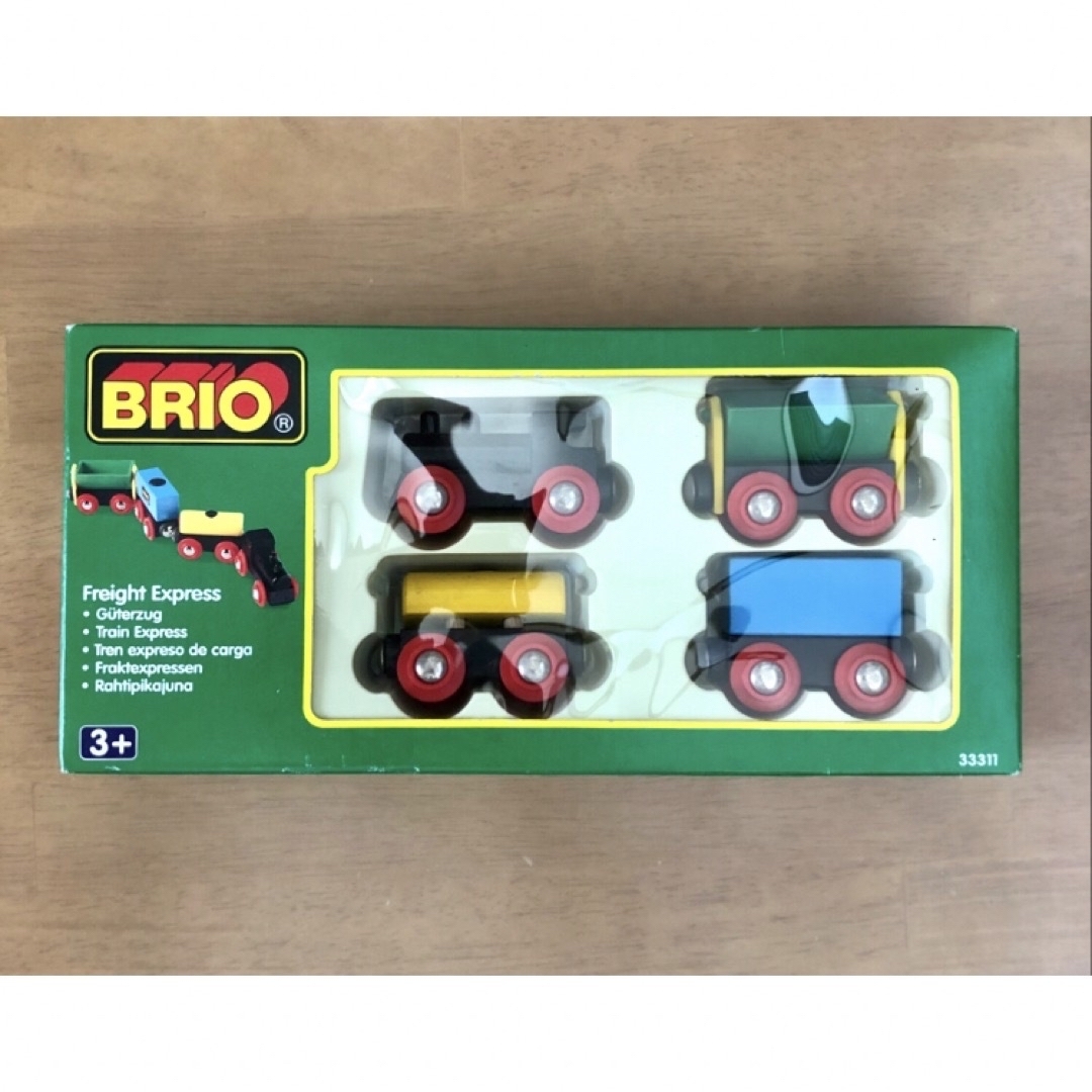 BRIO(ブリオ)のBRIO  木製電車セット キッズ/ベビー/マタニティのおもちゃ(電車のおもちゃ/車)の商品写真