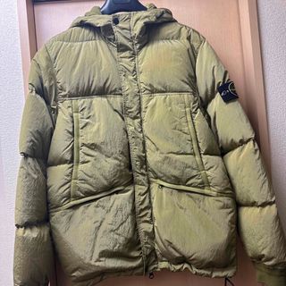 STONE ISLAND ナイロンメタルロングダウンジャケット