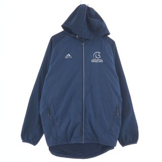 adidasxRUN DMC ナイロンパーカー フード収納可