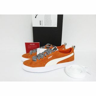 プーマ(PUMA)の新品 PUMA × AMI Suede VTG 23 オレンジ 天然皮革 アミ(スニーカー)