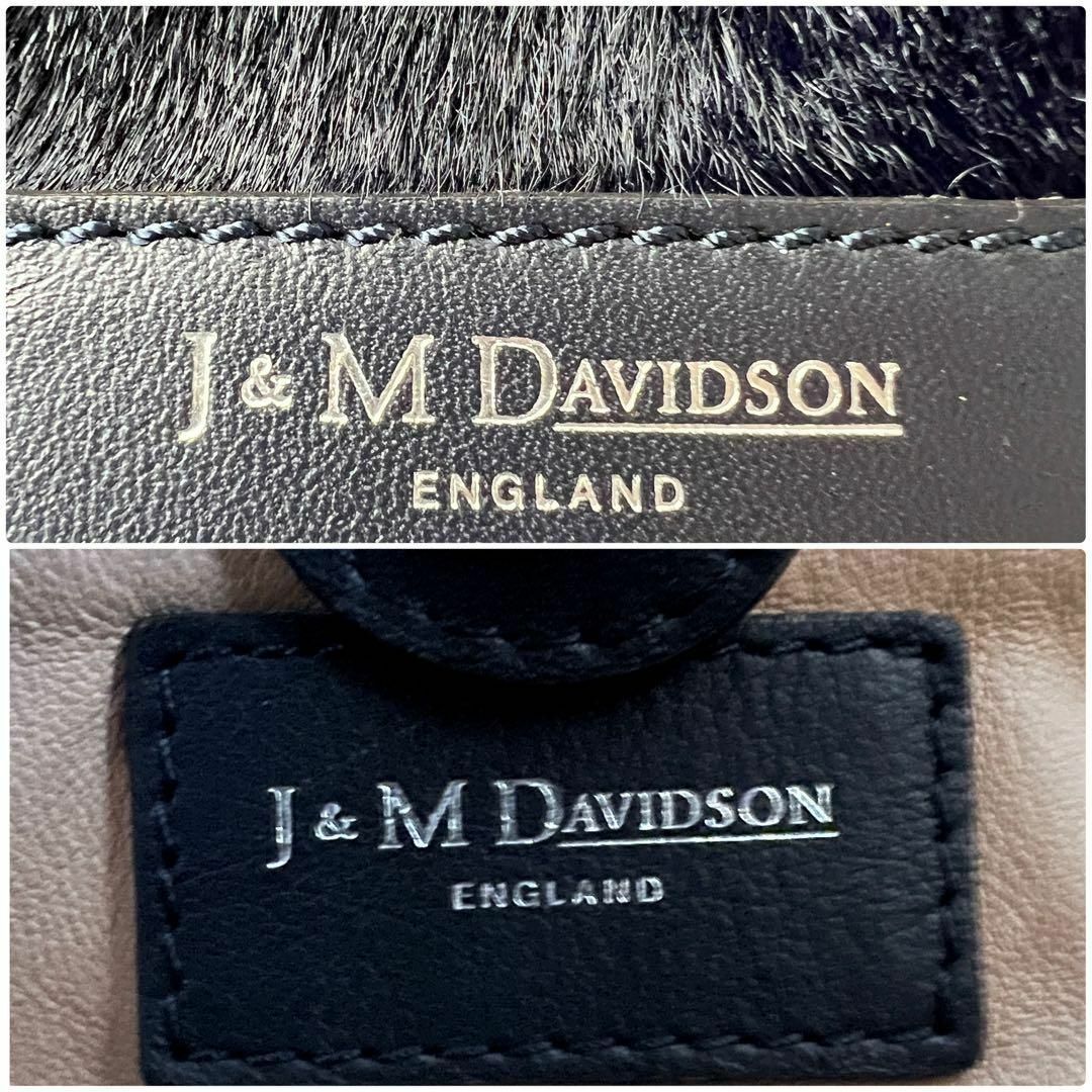 J&M DAVIDSON(ジェイアンドエムデヴィッドソン)のJ&M DAVIDSON 2way ハラコ スタッズ ショルダー ハンドバッグ レディースのバッグ(ハンドバッグ)の商品写真