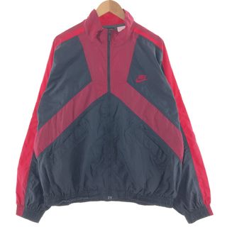 90s　ナイキ　OLD NIKE　　希少　レアナイロンジャケット　赤