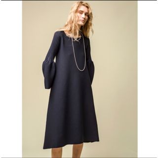 【未使用】BARNEYS NEW YORK Aラインロングワンピース