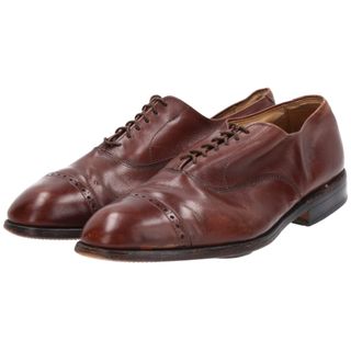 アレンエドモンズ(Allen Edmonds)の古着 アレンエドモンズ ALLEN EDMONDS ストレートチップシューズ USA製 US8 メンズ26.0cm /saa009682(ドレス/ビジネス)