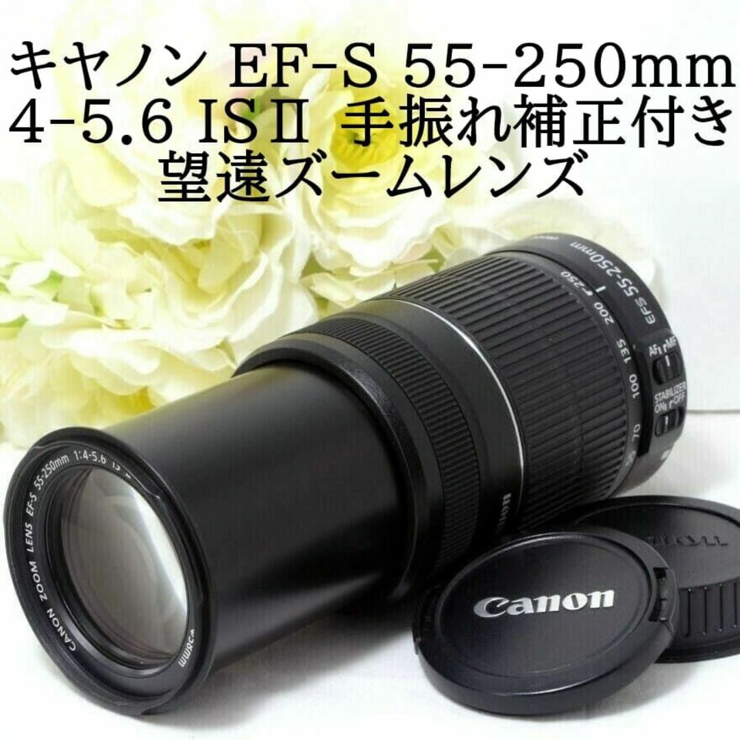 キャノン　ズームレンズ　55-250mm IS Ⅱ