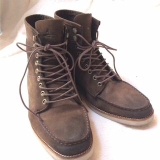 【美品】J.Shoesのレザーショートブーツ（24.5cm）(ブーツ)