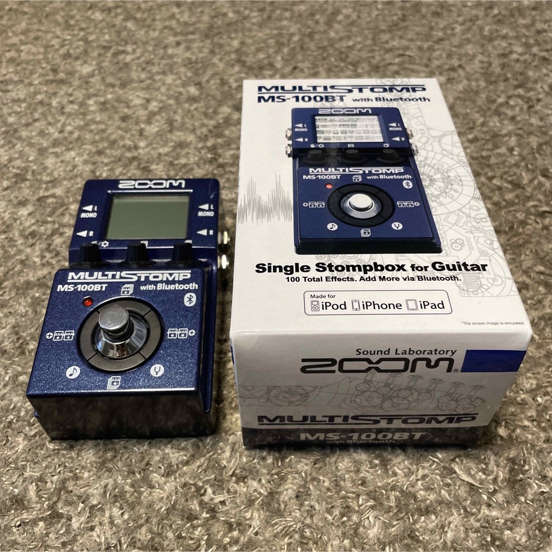 ZOOM multi stomp MS-100BT エフェクター