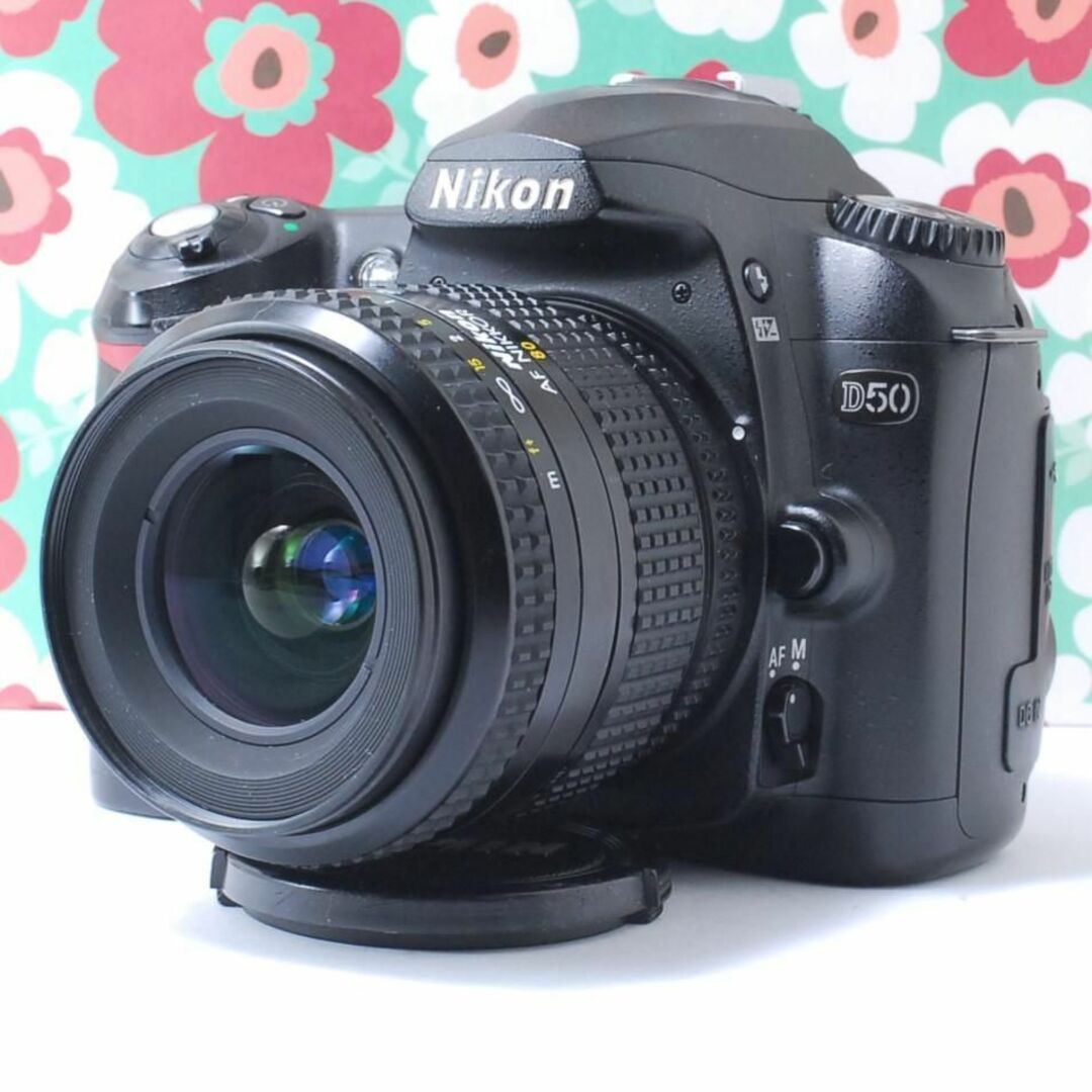 ❤初心者必見❤️スマホに送れる❤Nikon D50レンズキット❤️使いやすい❤