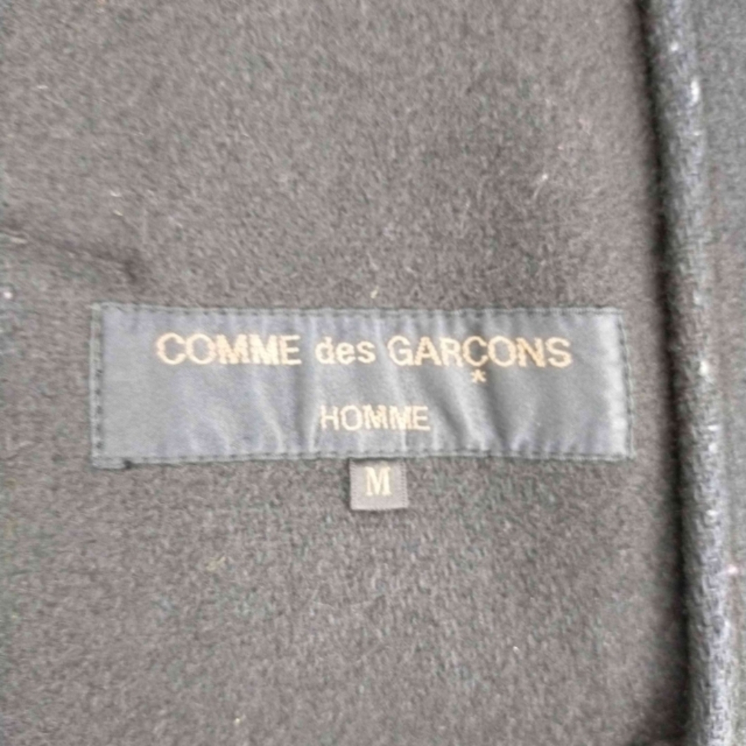 【美品】  COMME des GARCONS HOMME / コムデギャルソンオム | 2021AW | ジップアップフリースパーカー | L | ブラック | メンズ