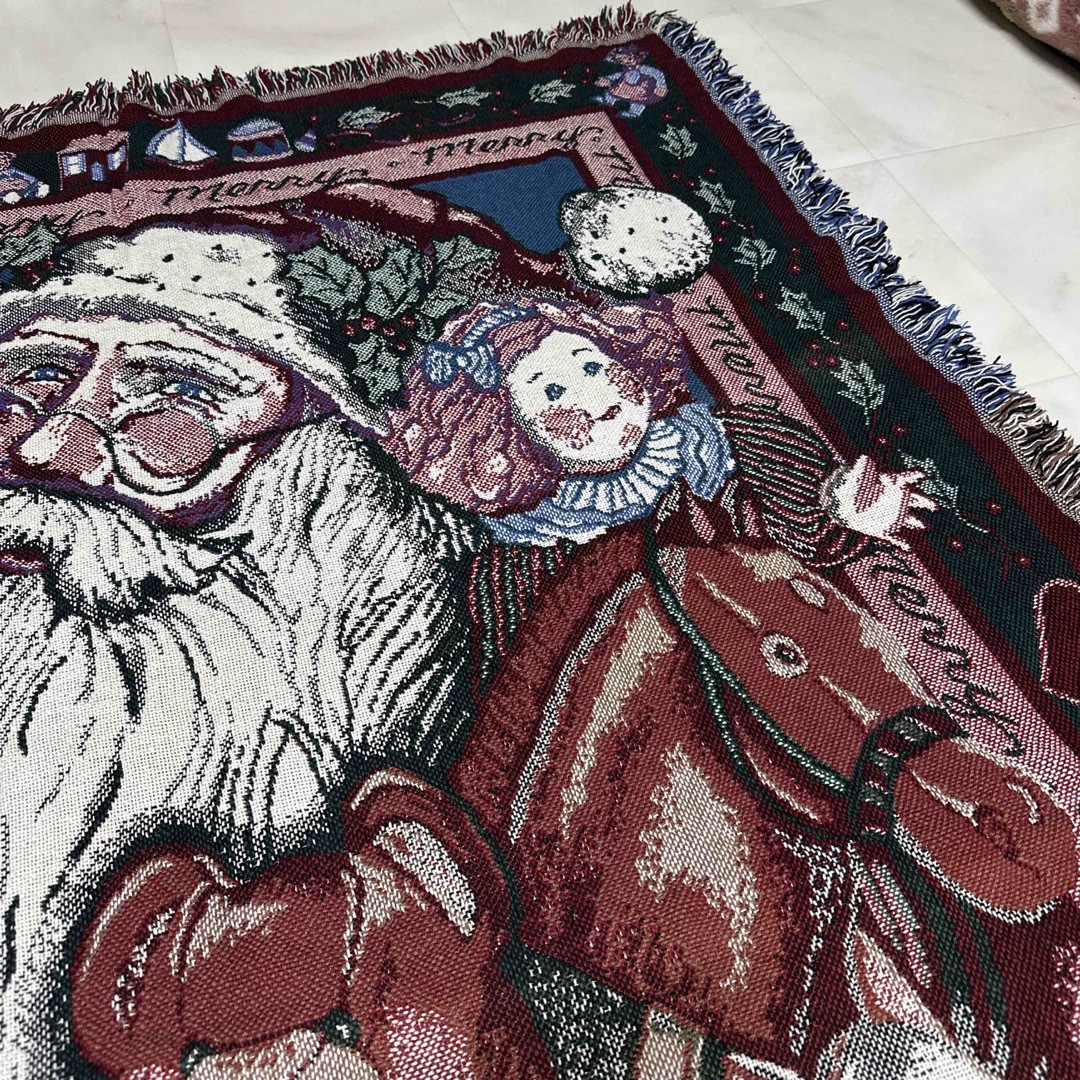 クリスマス サンタクロース マルチカバー ソファーカバー ラグ クリスマス サンタクロース マルチカバー ソファーカバー ラグ