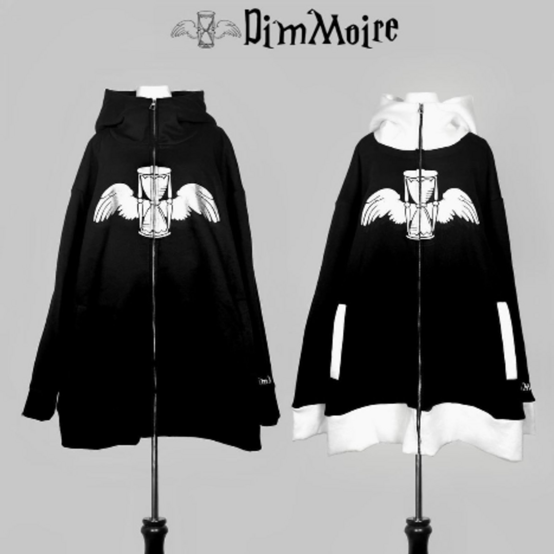 DimMoire ハイネックBIGパーカー タグ付き DimMoire ハイネックBIGパーカー タグ付き