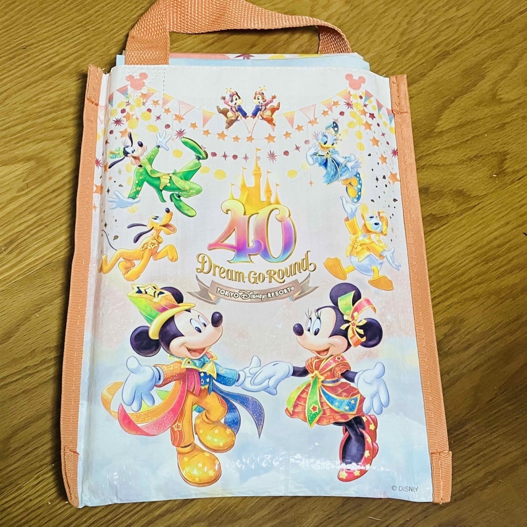 Disney(ディズニー)のディズニーランド　ドリームゴーラウンド　40周年　レジャーシート エンタメ/ホビーのおもちゃ/ぬいぐるみ(キャラクターグッズ)の商品写真