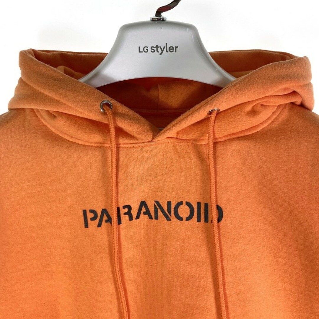 UNDEFEATED(アンディフィーテッド)の★ANTI SOCIAL SOCIAL CLUB × UNDEFEATED アンチソーシャルソーシャルクラブ × アンディフィーテッド PARANOID パーカー オレンジ sizeXL メンズのトップス(パーカー)の商品写真