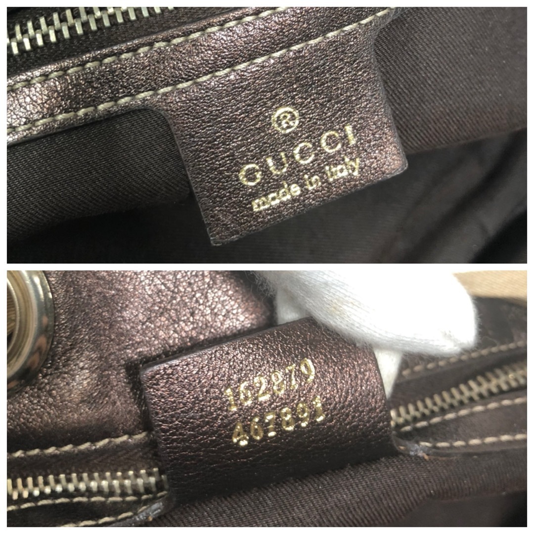 Gucci(グッチ)の希少　グッチ　GUCCI トートバッグ　ハンドバッグ　スカーフ付　キャンバス レディースのバッグ(トートバッグ)の商品写真