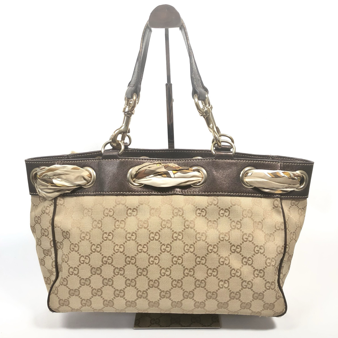Gucci - 希少 グッチ GUCCI トートバッグ ハンドバッグ スカーフ付