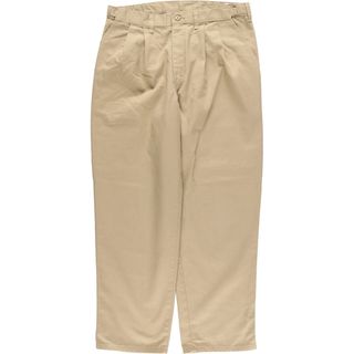 ディッキーズ(Dickies)の古着 ディッキーズ Dickies ツータック ワークパンツ メンズw34 /eaa387451(ワークパンツ/カーゴパンツ)