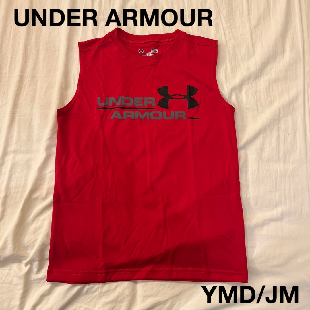 UNDER ARMOUR(アンダーアーマー)のアンダーアーマー　ノースリーブTシャツ　YMD/JM キッズ/ベビー/マタニティのキッズ服男の子用(90cm~)(Tシャツ/カットソー)の商品写真