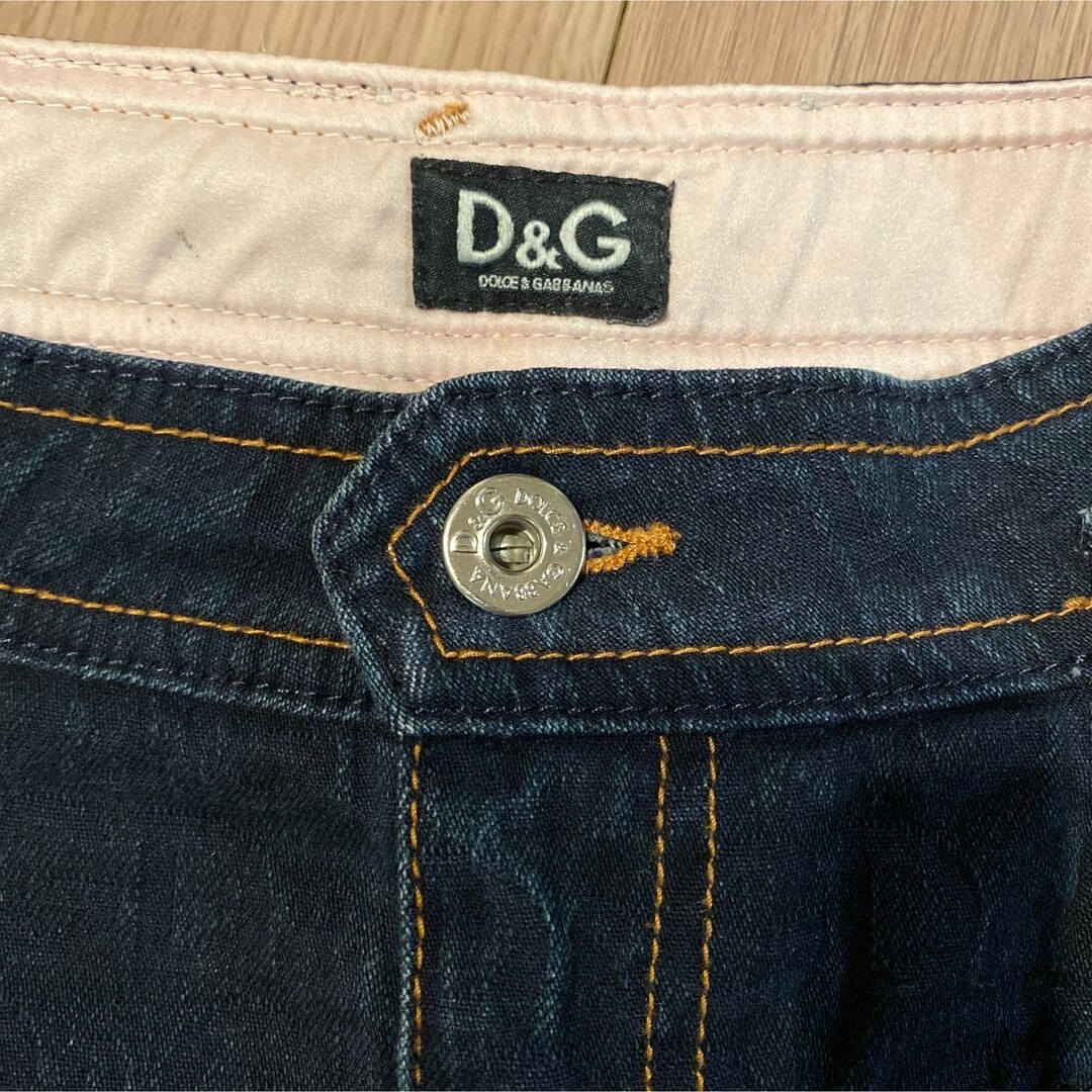 D&G(ディーアンドジー)のD&Gドルチェ&ガッバーナ★デニムスカート レディースのスカート(ひざ丈スカート)の商品写真