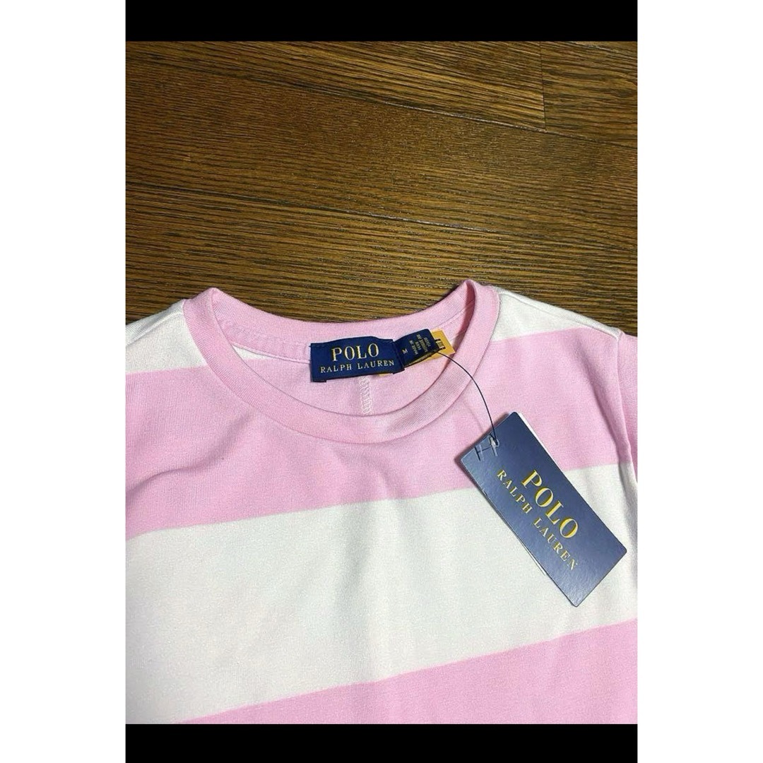 POLO RALPH LAUREN(ポロラルフローレン)の【新品未使用】 ラルフローレン ワンピース ノースリーブ ボーダー NO1593 レディースのワンピース(ロングワンピース/マキシワンピース)の商品写真