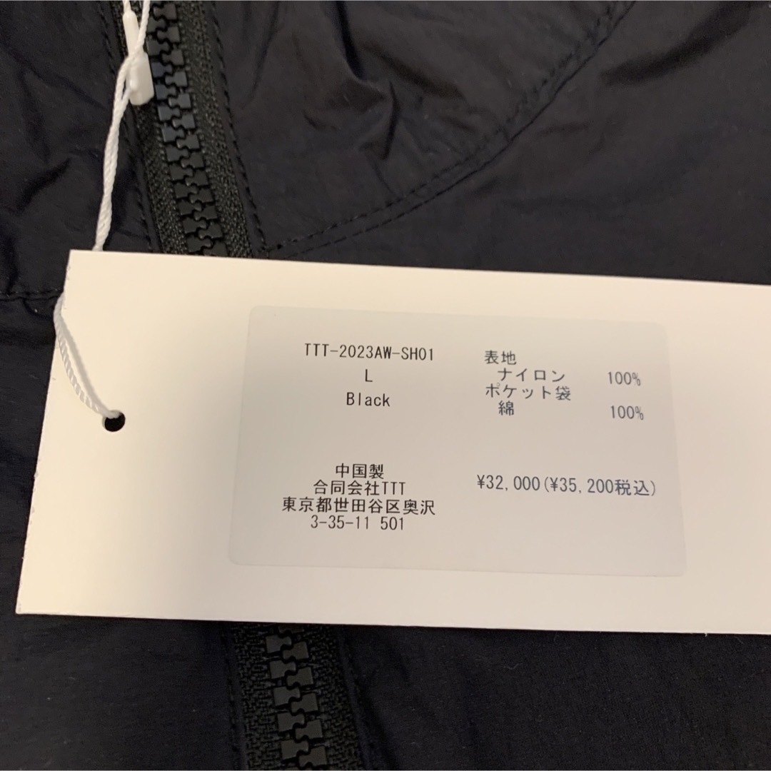 TTT_MSW - TTT MSW Nylon pull over zip up shirt Lの通販 by elnino's