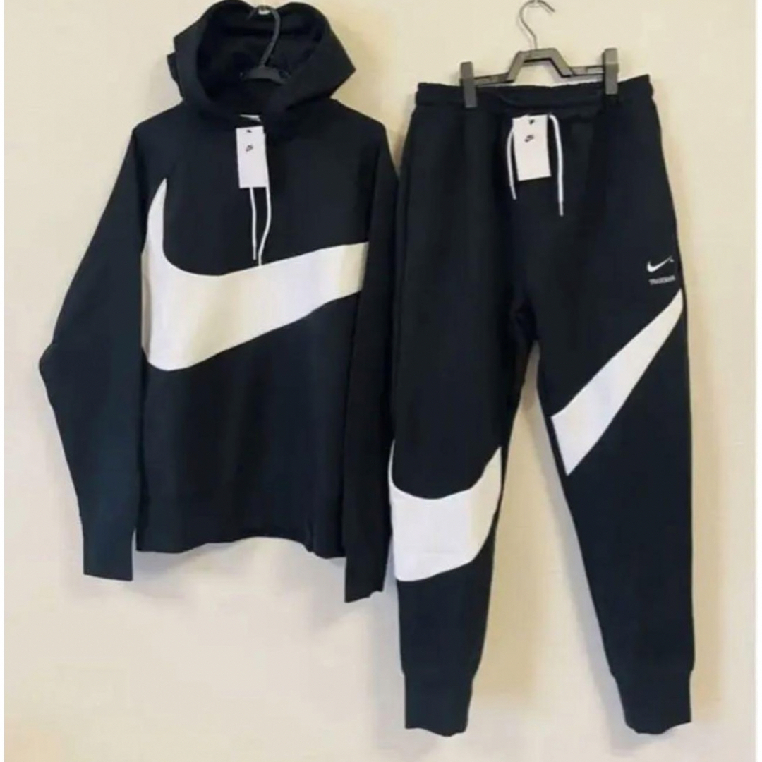 NIKE(ナイキ)の[新品] ナイキ ビッグ スウッシュ メンズ 上下 セットアップ メンズのスーツ(セットアップ)の商品写真