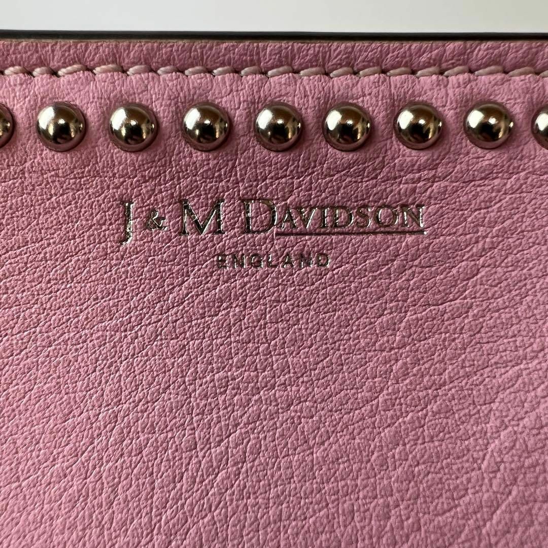 美品 J&M DAVIDSON エル ELLE スタッズ ショルダーバッグ