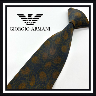 Giorgio Armani - ジョルジオアルマーニ ネクタイ シルバー GIORGIO ...