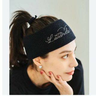 トリプルエー(AAA)の新品 ラバンダ LAVANDA HOTELリブヘアバンド(ミュージシャン)