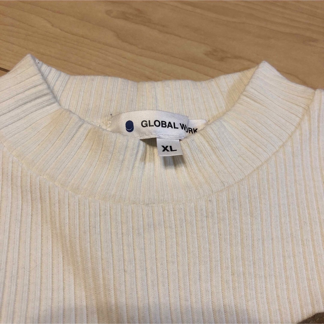 GLOBAL WORK(グローバルワーク)のグローバルワークス　サイズXL ニット　チュニック キッズ/ベビー/マタニティのキッズ服女の子用(90cm~)(Tシャツ/カットソー)の商品写真