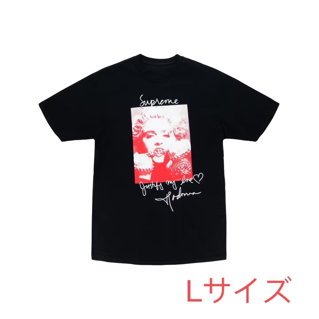 Lサイズ supreme Madonna Tee black