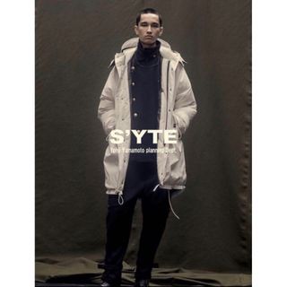 ヨウジヤマモト(Yohji Yamamoto)のS'YTE Y'sヨウジヤマモトSolotex ダウンコートフード着脱可　サイト(ダウンジャケット)