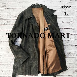 未使用　TORNADO MART トルネードマート　トレンチコート　ブラウン　M