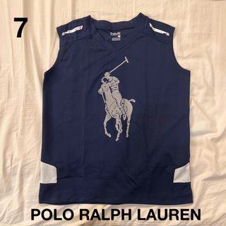 ポロラルフローレン(POLO RALPH LAUREN)のポロラルフローレン　ノースリーブ　カットソー　ネイビー(Tシャツ/カットソー)