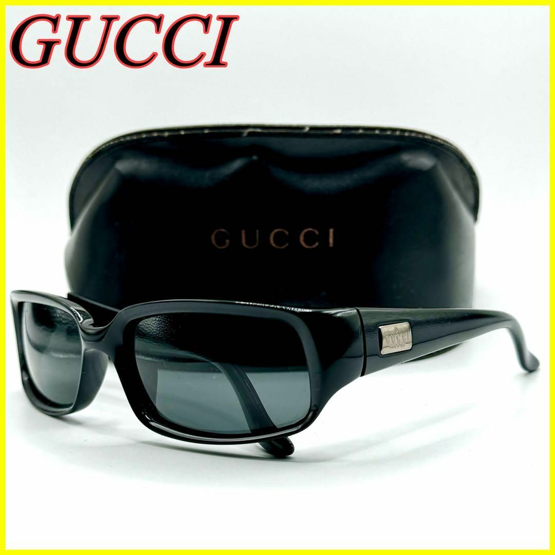美品】GUCCI グッチ サングラス ブラック ケース付き GG2455/S 美品】GUCCI グッチ サングラス ブラック ケース付き GG2455/S