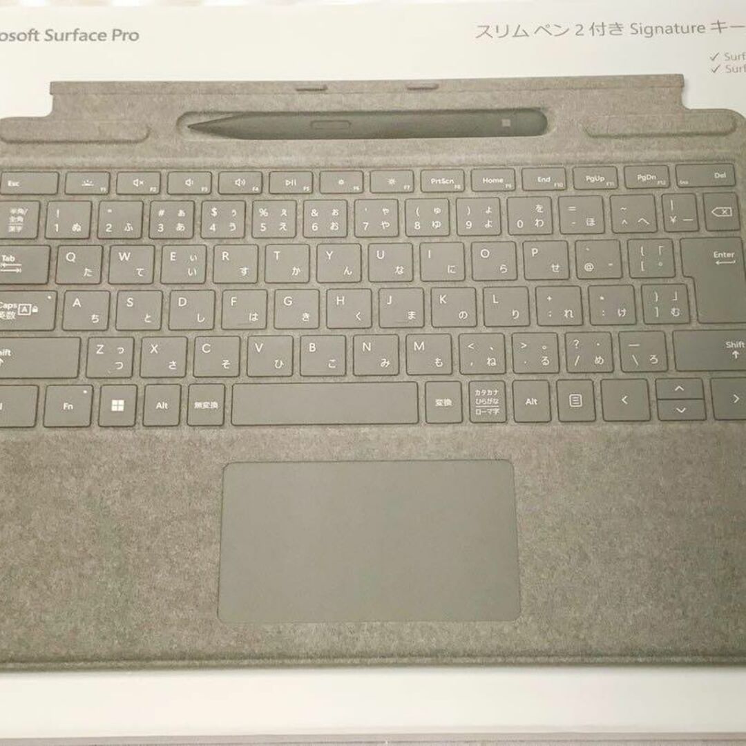 PC/タブレットMicrosoft Surface Pro  スリムペン2付き　純正　キーボード