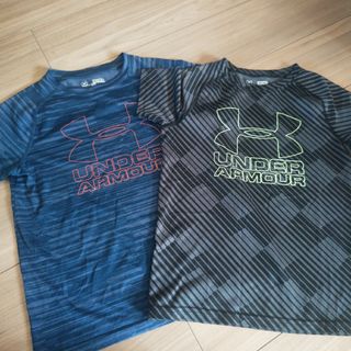 アンダーアーマー(UNDER ARMOUR)のアンダーアーマー  Tシャツ２色セット・ブラック・ネイビー(Tシャツ/カットソー)