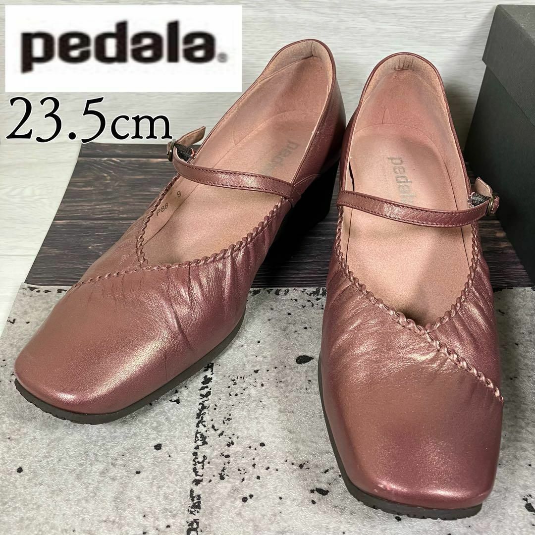 Pedala（asics） - pedala. ペダラ 23.5 ウェッジ スクエアトゥ