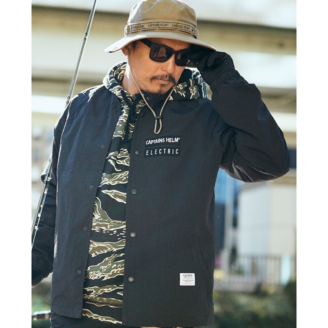 ELECTRIC(エレクトリック)のELECTRIC × CAPTAINS HELM SQUAD JKT メンズのジャケット/アウター(ナイロンジャケット)の商品写真