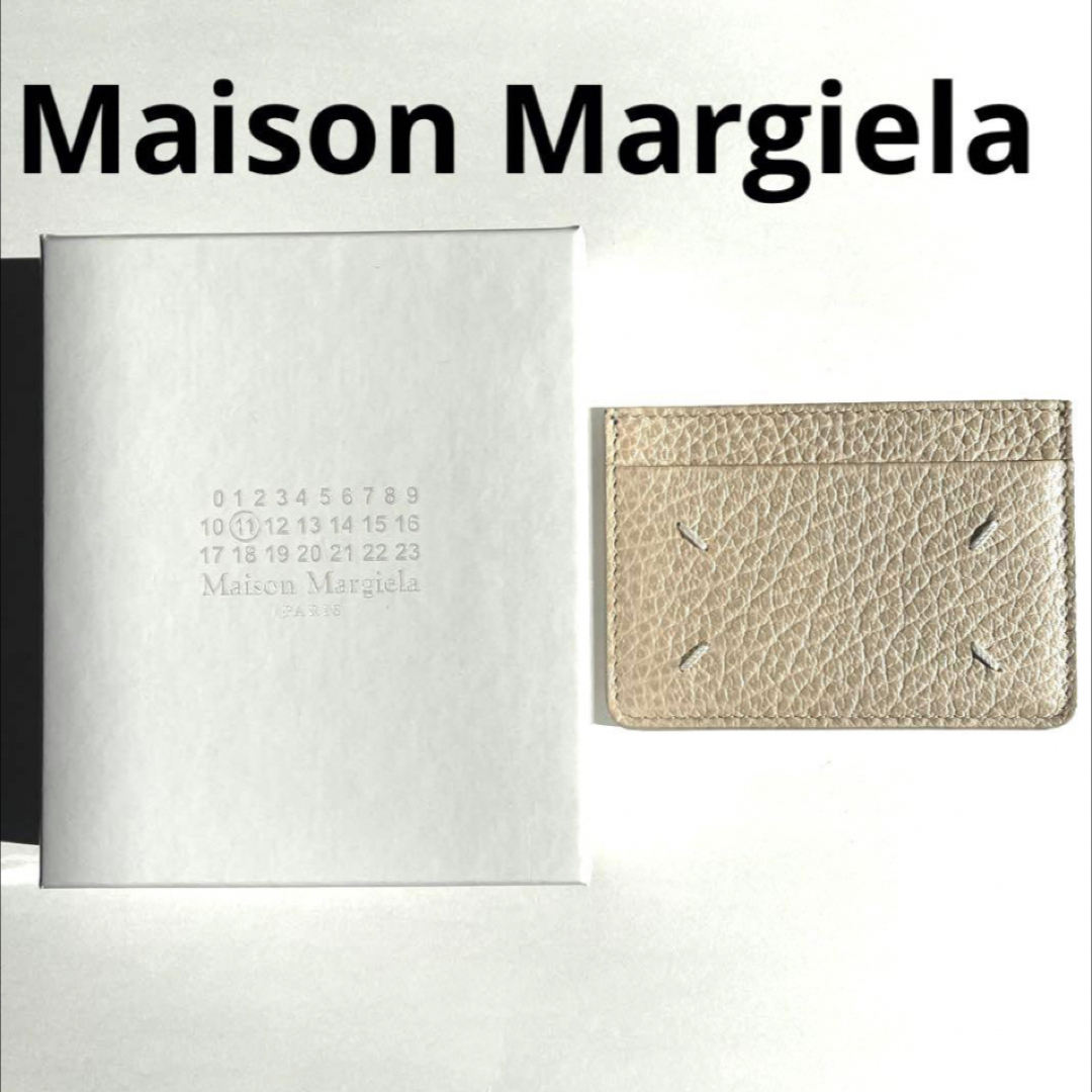 ヘルシ価格 MAISON MARGIELA 4ステッチ カードホルダー メゾン