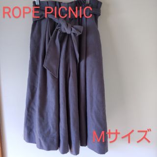 ロペピクニック(Rope' Picnic)のROPE PICNIC ガウチョパンツ  グレー(カジュアルパンツ)