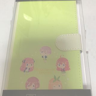 アイフォーン(iPhone)の五等分の花嫁」×ぽてぽっくる 手帳型iPhoneケース　デザインB手帳型ケース(キャラクターグッズ)