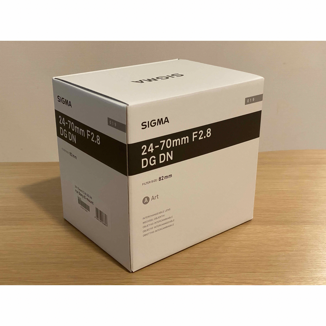 SIGMA(シグマ)の新品SIGMA Art 24-70mm F2.8 DG DN ソニー Eマウント スマホ/家電/カメラのカメラ(レンズ(ズーム))の商品写真