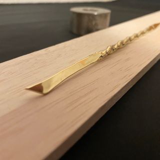 ソイルスティック　根かき棒　ナギナタ（約幅4.5mm 長さ20cm）ガーデニング(花瓶)