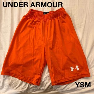 アンダーアーマー(UNDER ARMOUR)のアンダーアーマー　ハーフパンツ　オレンジ　YSM(パンツ/スパッツ)