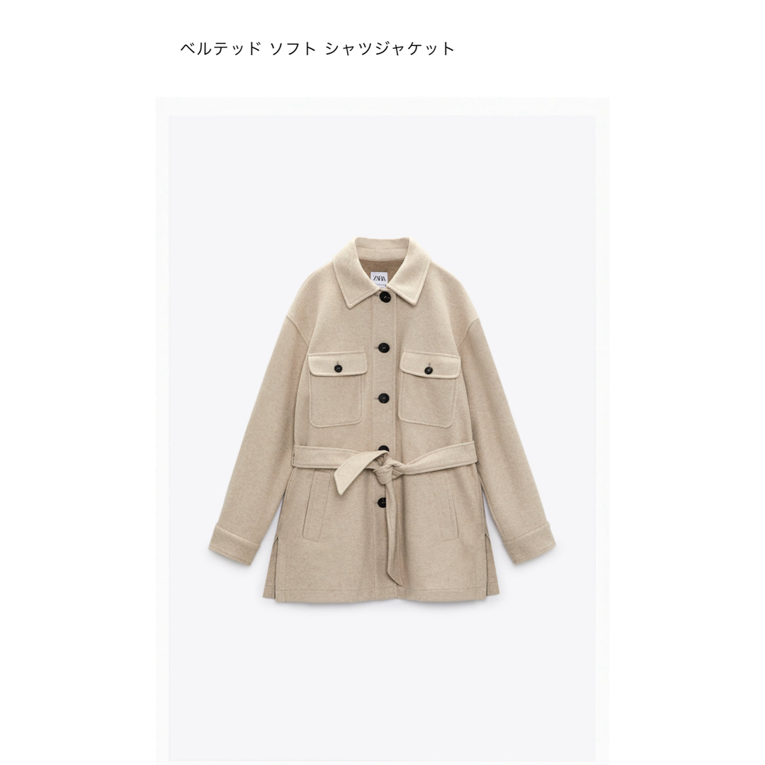 ZARA コート　ジャケット　シャツ　S